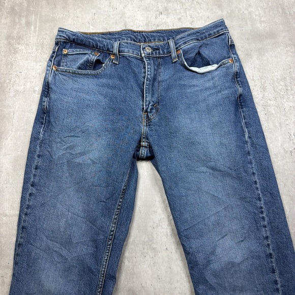 Levi's Other - Levis 514 Jeans Mens 32x30 Blue Medium Wash Straight Leg Denim Pants Casual